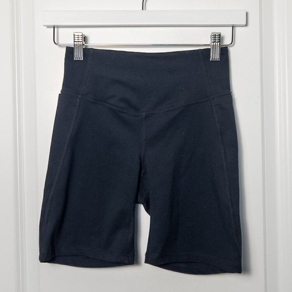 Zella Bike Short with Pockets 6" - XS Black